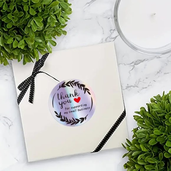 500 Thank You Stickers - Picture 3 of 3